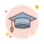 icons8 graduation cap 64